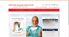 Desktop Screenshot of nashvillesurg.com